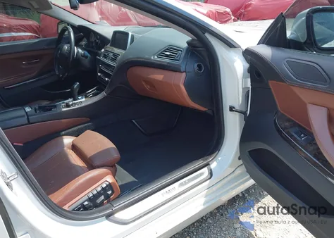 2013 BMW 640I Gran Coupe z USA, uszkodzony, nr VIN WBA6A0C53DDZ03219